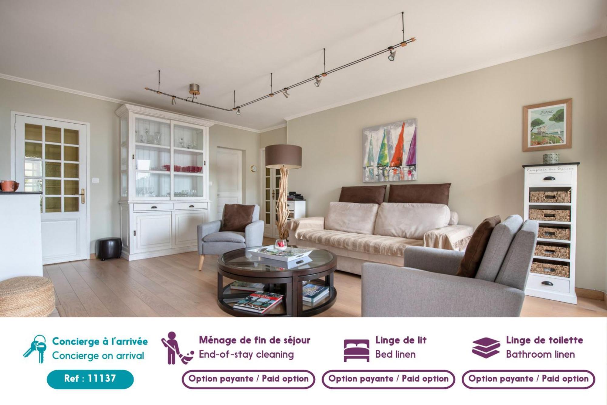 Appartement Face Mer Pour 4 Personnes Pornic Exterior foto